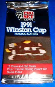 1991 Pro Set Winston Cup Racing Cards Pack - Picture 1 of 2
