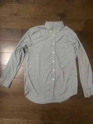 Camisa de viajero Jos A Bank para hombre M a cuadros ajuste a medida vestido abotonado Foto 1 de 3