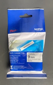 Cinta Térmica Original Brother M-K221BZ P-Touch NEGRO SOBRE BLANCO 9mm x 8m (IVA INCLUIDO) - Imagen 1 de 1