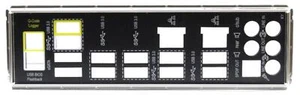 ASUS X99-E WS - Cache - Tôle à sous - IO Shield #312567 - Photo 1/1