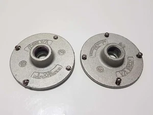 CROUSE-HINDS GRF12 CONDULET GRF HUB COVER - LOT OF 2 - Picture 1 of 9