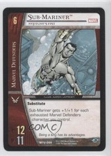 2007 VS System Marvel Team-Up Sub-Mariner (Neptune's Fist) #MTU-066 3v2