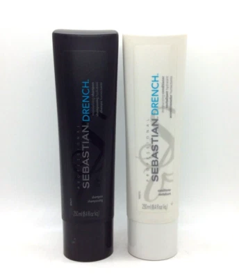 Sebastian Professional Drench 8.4 oz moisturizing shampoo + conditioner R43 - Image 1 of 2