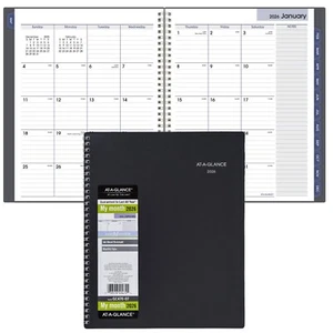 2026 At-A-Glance DayMinder GC470-07 Monthly Planner, 8-1/2 x 11" - Picture 1 of 8