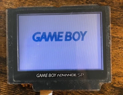 Nintendo Game Boy GameBoy Advance GBA SP AGS-001 OEM Screen Display Frontlit - Image 1 of 4