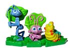 Disney Pixar A Bugs Life Toys Puzzle Happy Meal Flik Heimlich Dot Lot of 3