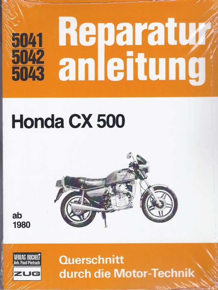 Manuale di Riparazione Istruzioni Honda Cx 500 V2 1980, 81, 82, 83, 84 & 85 - Immagine 1 di 1