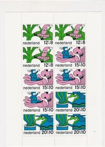 Netherlands Characters Mint Never Hinged Stamps Sheet ref R17764 - Picture 1 of 1