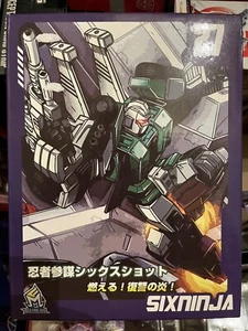 Mech Fan Toys Transformer SIXNINJA MF-27 Sixshot Legend G1 Original Release! mft - Picture 1 of 2