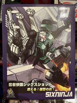Mech Fan Toys Transformer SIXNINJA MF-27 Sixshot Legend G1 Original Release! mft - Image 1 of 2