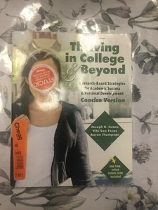 Thriving in College and Beyond (2nd-editions are very similar) 978-0-7575-7280-7 - Picture 1 of 2