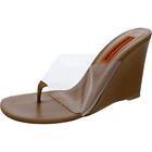 Simon Miller Womens F251 Leather Wedge Thong Wedge Sandals Shoes BHFO 2531