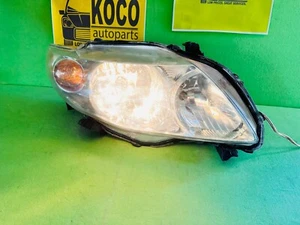2009 2010 TOYOTA COROLLA CE LE XLE HALOGEN HEADLIGHT CHROME RIGHT PASSENGER SIDE - Foto 1 di 7