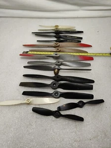 Model Airplane Plastic Prop Propellers X 16 Various sizes Japan Australia - Picture 1 of 15