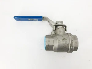 New FNW FNW220AG Stainless Steel 1" Ball Valve 150WSP CF8M 2000 CWP - Picture 1 of 5