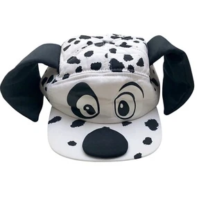 VINTAGE 1984 DISNEY HAT 101 DALMATIANS - PATCH Dog Ears Cap Fitted Kid Youth - Picture 1 of 13