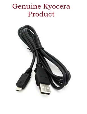 OEM Kyocera USB Cable Cord for Verizon Kyocera DuraXV Dura XV LTE E4610 E4610PTT - Image 1 of 2