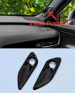 Pillar Speaker Cover Trim Accessories For 24-25 Toyota Grand Highlander Black - Picture 1 of 4