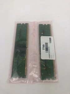 Kingston PC2-5300 1 GB SDRAM 667 MHz DDR2 Memory (KVR667D2N5K2/1G)(T7whitebox) - Picture 1 of 2