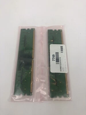 Kingston PC2-5300 1 GB SDRAM 667 MHz DDR2 Memory (KVR667D2N5K2/1G)(T7whitebox) - Image 1 of 2