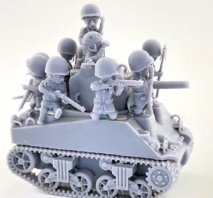 ToonKrieg #18C-1035 U.S. Tank Riders - Foto 1 di 8