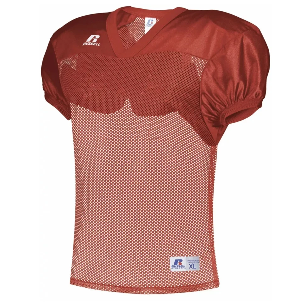 Russell Athletic XL Youth Red Football Practice Jersey  S096BWK Brand NEW - Image 1 of 1