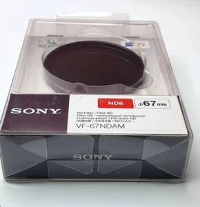 Sony OEM 67mm ND-8 Neutral Density Lens Filter Japan ND8X ND 8X ND8 67 mm - Picture 1 of 7