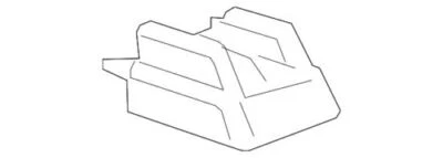 Cubierta de acabado delantero ajustador exterior asiento Cadillac genuino GM 2013-2017 23123134 Foto 1 de 4