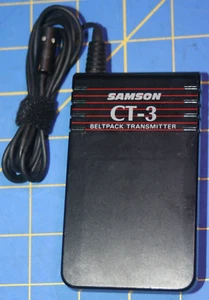 Samson CT-3 Beltpack Transmitter And Microphone *AS-IS UNTESTED* - Picture 1 of 6