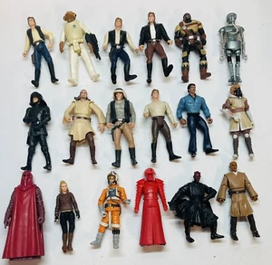 Star Wars Figuren Konvolut 3,75" Figuren 24 Figuren guter Zustand 90er-2000er Jahre - Bild 1 von 6
