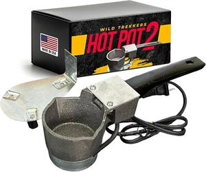 Hot Pot 2 Melts Lead Ingots Quickly Electric Melting Pot for Lead 4 Pound USA - Picture 1 of 6