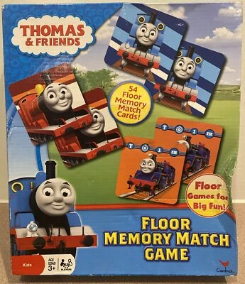 Cardinal Thomas and Friends floor memory match game - 54 Cards 3.6 x3.6" Ages 3+ - Image 1 of 2