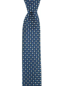 Geoffrey Beene 'Confetti Dot' Men's Navy Dotted Tie - Picture 1 of 1