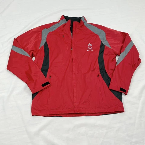 Los Angeles Angeles Antigua Red Windbreaker Size Men's large Cover