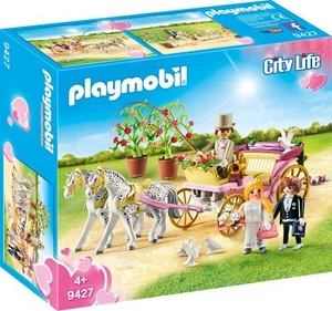 Playmobil 9427 Carrosse et Couple de mariés City life + Neuf - new - Picture 1 of 3