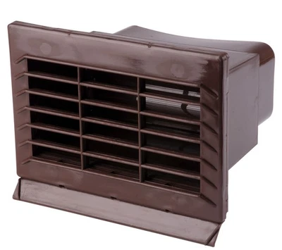 Mauerkasten Flachkanal 150x70mm Lüftungsgitter Aussengitter Rückstauklappe Küche - Bild 1 von 2