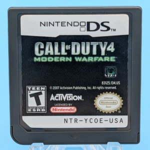 Call of Duty 4: Modern Warfare (Nintendo DS, 2007) Cartridge - Authentic/Tested - Picture 1 of 3