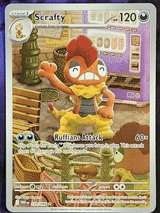 Pokemon Scrafty 139/086 White Flare WHTen - Picture 1 of 2