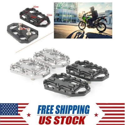 Ajuste Kawasaki VERSYS-X300 VERSYS 650 1000 CNC estriberas anchas reposapiés EE. UU. Foto 1 de 4