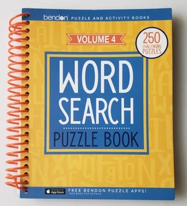 Word Search Puzzle Book Volume 4 by Bendon - Picture 1 of 2