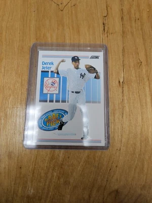 1993 Score Draft Pick Derek Jeter RC - Image 1 of 2