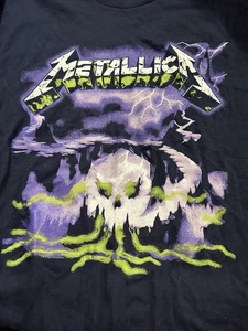 TOP METALLICA SPOOKY SKULL ROCK & ROLL T-SHIRT! Größe XXL! Nagelneu! - Bild 1 von 2