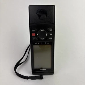Garmin GPS 38 GPS38 Handheld Hiking Geocaching Personal Navigation Device - Picture 1 of 7