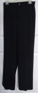 BOB MACKIE Women's Black Wearable Art Pants Black Pullon Dress Slacks - Size S - Picture 1 of 13