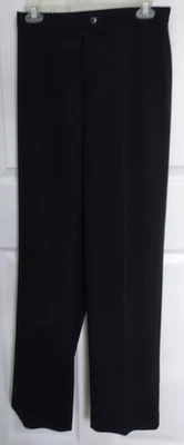 Pantalones de vestir BOB MACKIE negros portátiles artísticos pantalones negros - talla S Foto 1 de 4