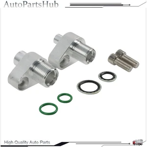 13mm 16mm Swap A/C Compressor Adapter Fittings 451-1105 451-1106 440-822 440-823 - Picture 1 of 17