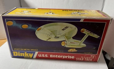 USS Enterprise Dinky модель 358 Star Trek Classic NCC 1701 оригинальная коробка без дисков - Изображение 1 из 4