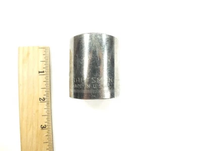CRAFTSMAN TOOLS 1/2" DRIVE 32MM SHALLOW METRIC 12 POINT SOCKET -G- 44245 - USA - Image 1 of 4