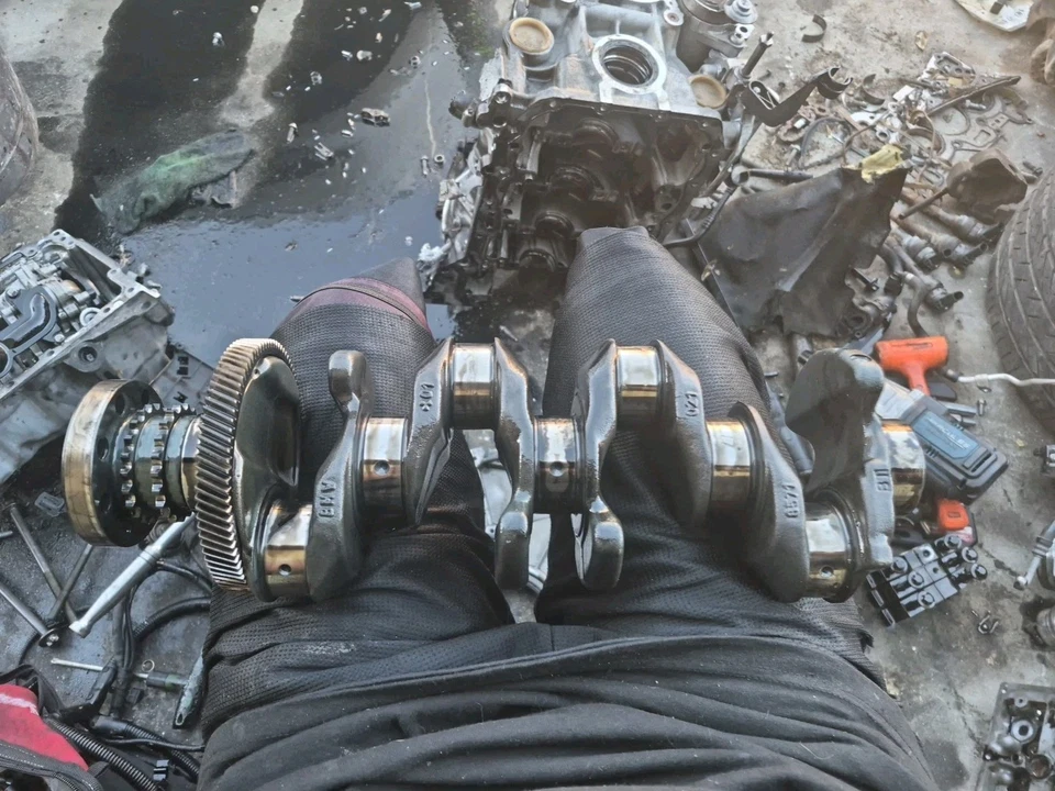 BMW 328D N47 2014-2018 2,0 L cigüeñal cigüeñal 8515071 STD  Foto 1 de 4