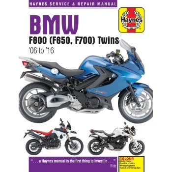 Manual de reparación Haynes BMW F800GS/F650GS/F800R/F700GS/F800ST/F800GT/F800S M4872 Foto 1 de 1
